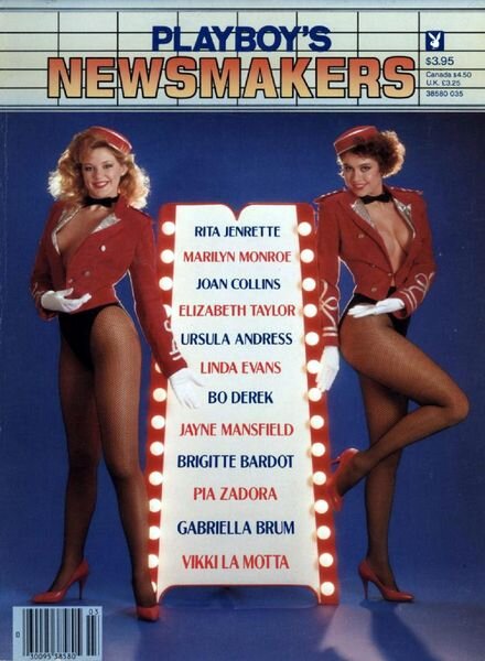 Playboy’s Newsmakers – January 1985 Cover
