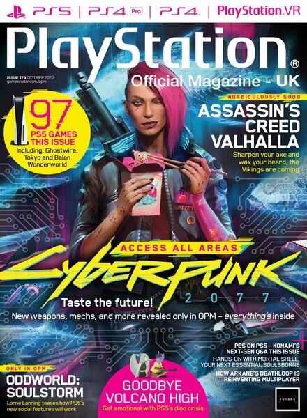PlayStation Official Magazine UK – October 2020 Cover