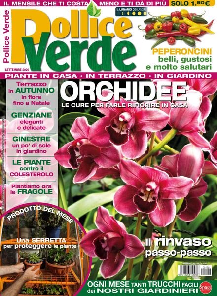 Pollice Verde – Settembre 2020 Cover