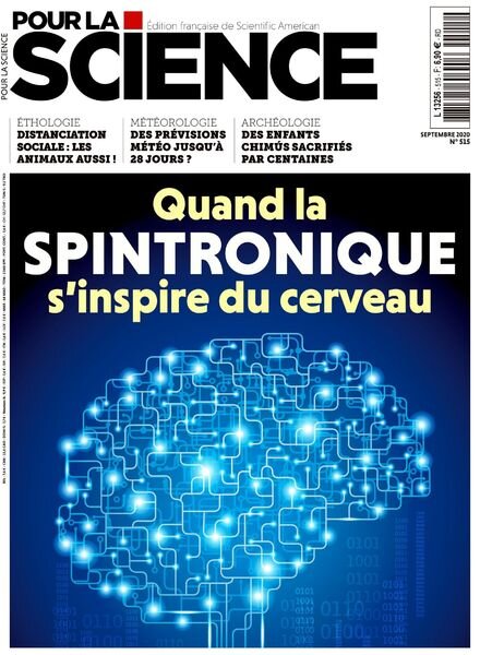 Pour la Science – Septembre 2020 Cover