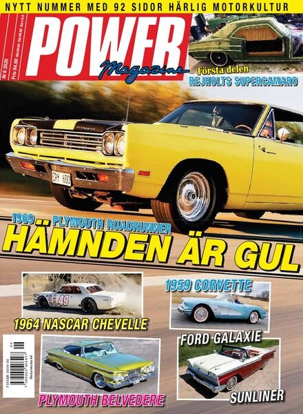 Power Magazine – augusti 2020 Cover