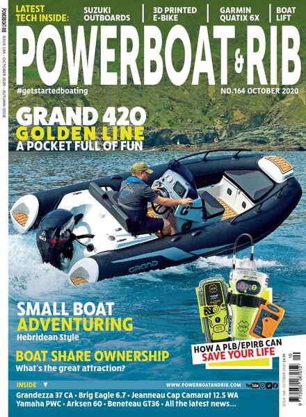 Powerboat & RIB – October 2020 Cover
