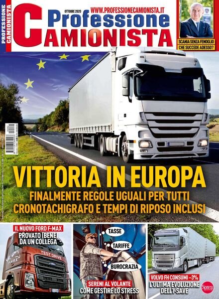 Professione Camionista – Ottobre 2020 Cover