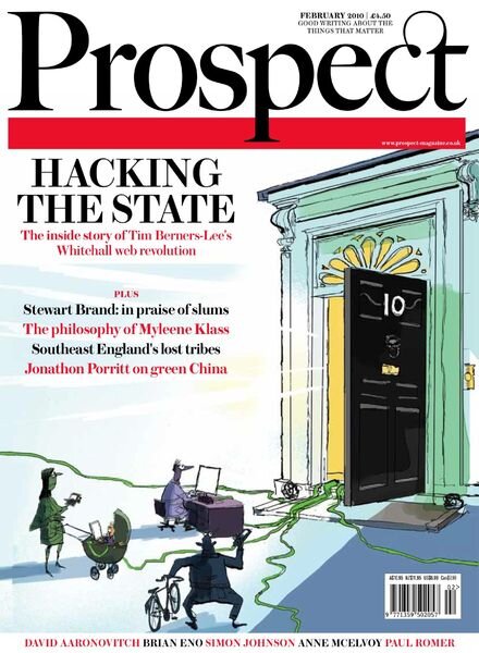 Prospect Magazine – February 2010 Cover