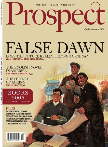 Prospect Magazine – January 2007 Cover