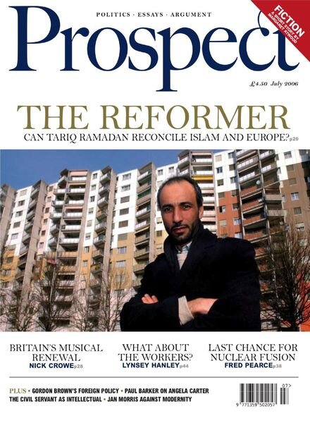 Prospect Magazine – July 2006 Cover