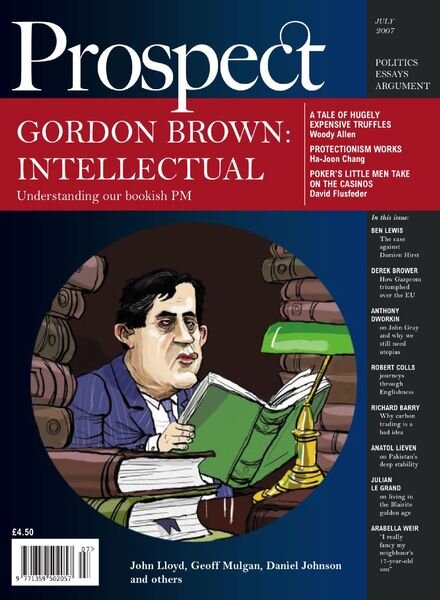 Prospect Magazine – July 2007 Cover