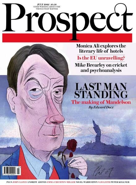 Prospect Magazine – July 2009 Cover
