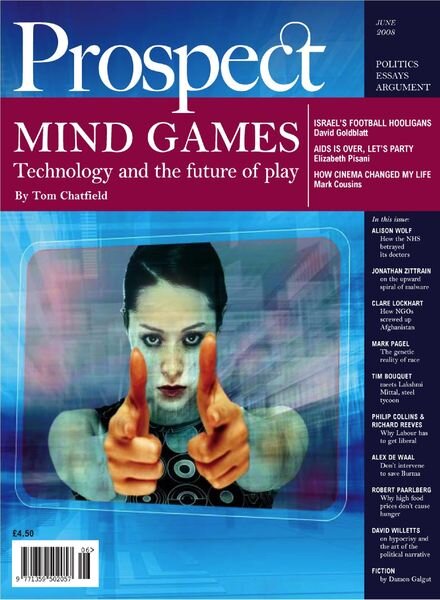 Prospect Magazine – June 2008 Cover