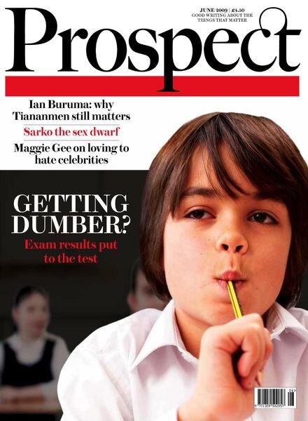 Prospect Magazine – June 2009 Cover