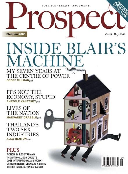 Prospect Magazine – May 2005 Cover