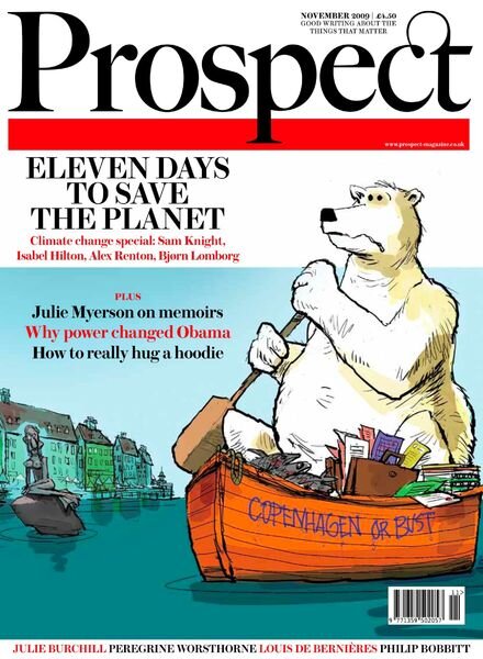 Prospect Magazine – November 2009 Cover