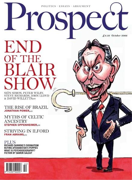 Prospect Magazine – October 2006 Cover