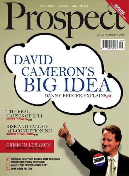 Prospect Magazine – September 2006 Cover