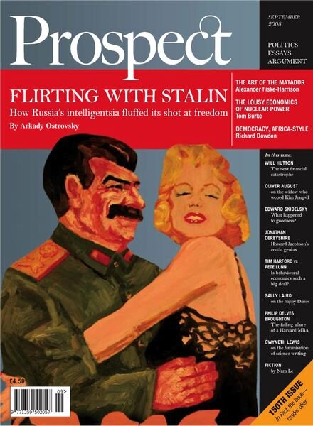 Prospect Magazine – September 2008 Cover