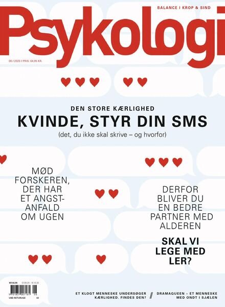 Psykologi – september 2020 Cover