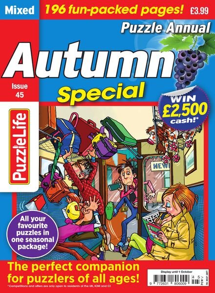 PuzzleLife Puzzle Annual Special – Issue 45 – September 2020 Cover