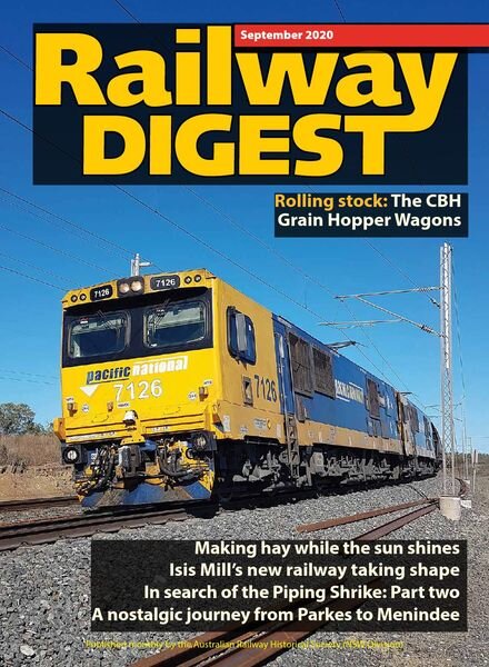 Railway Digest – September 2020 Cover