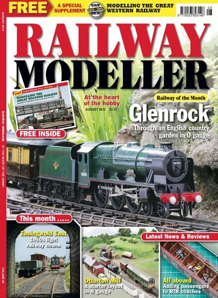 Railway Modeller – August 2012 Cover