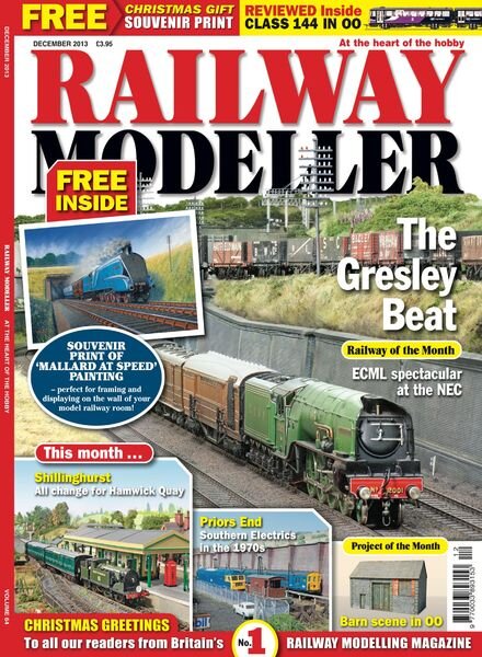 Railway Modeller – December 2013 Cover