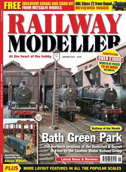 Railway Modeller – January 2012 Cover