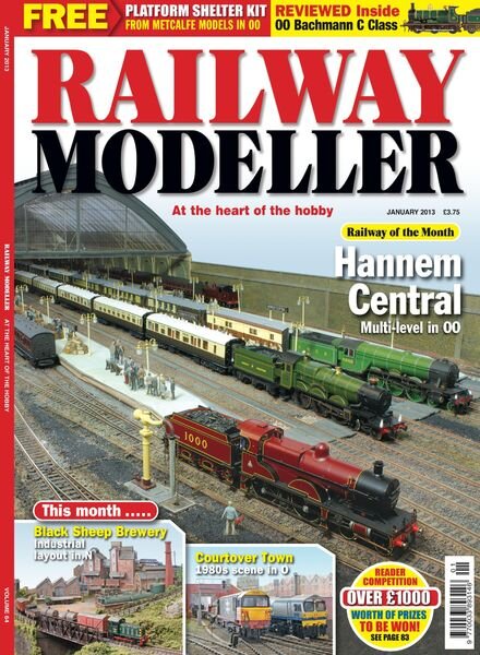 Railway Modeller – January 2013 Cover