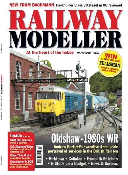 Railway Modeller – March 2011 Cover