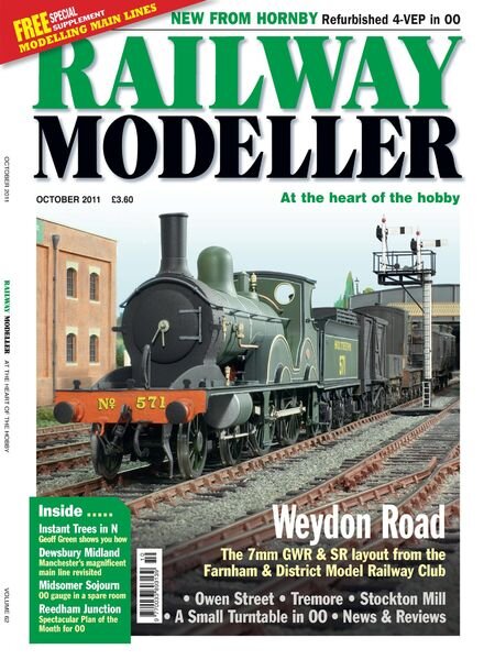 Railway Modeller – October 2011 Cover