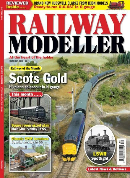 Railway Modeller – October 2012 Cover