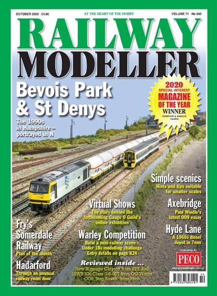 Railway Modeller – October 2020 Cover