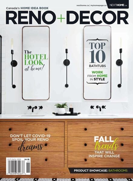 Reno & Decor – October-November 2020 Cover