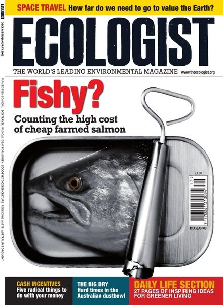 Resurgence & Ecologist – Ecologist, Vol 38 N10 – Dec-Jan 2009 Cover