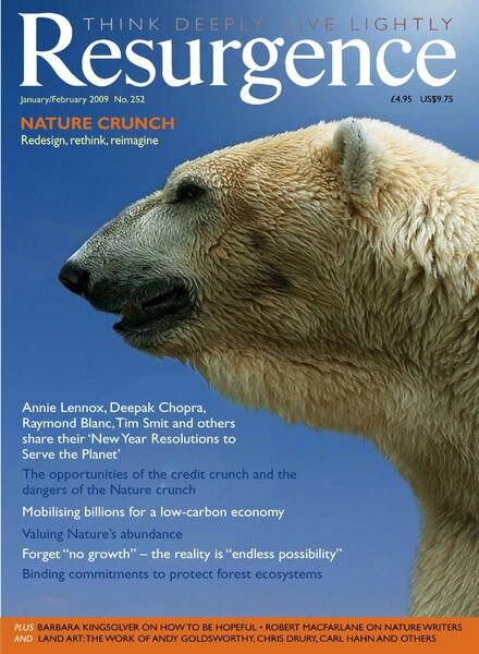 Resurgence & Ecologist – Resurgence, 252 – Jan-Feb 2009 Cover