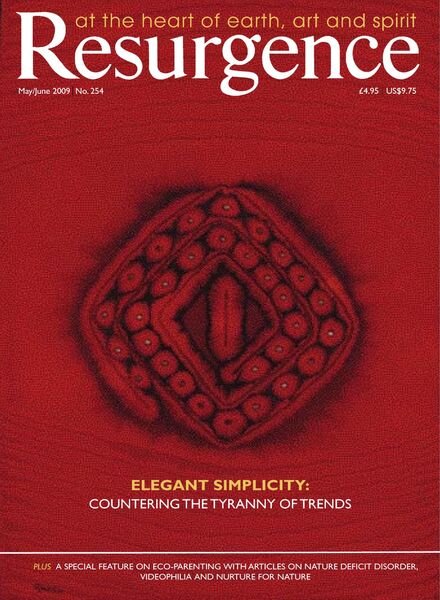 Resurgence & Ecologist – Resurgence, 254 – May-June 2009 Cover