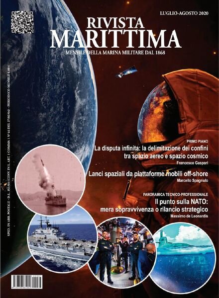Rivista Marittima – Luglio-Agosto 2020 Cover