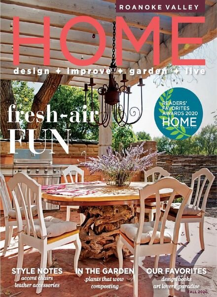 Roanoke Valley Home – Fall 2020 Cover