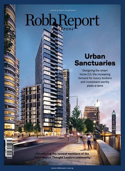 Robb Report Singapore – August 2020 Cover