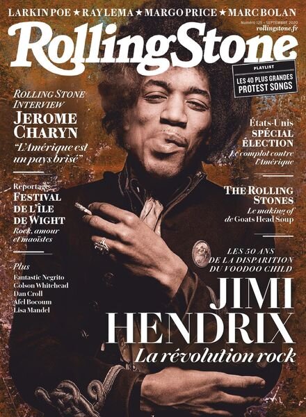 Rolling Stone France – septembre 2020 Cover