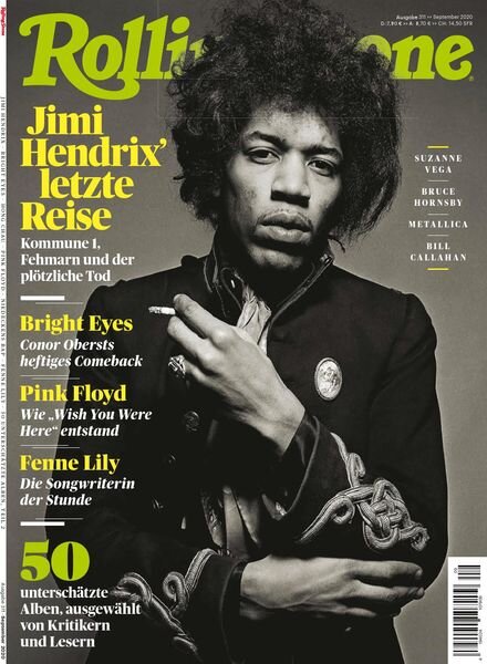 Rolling Stone Germany – September 2020 Cover