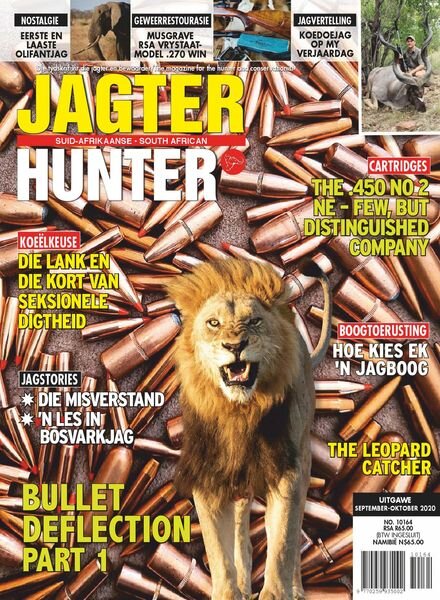 SA Hunter-Jagter – September 2020 Cover