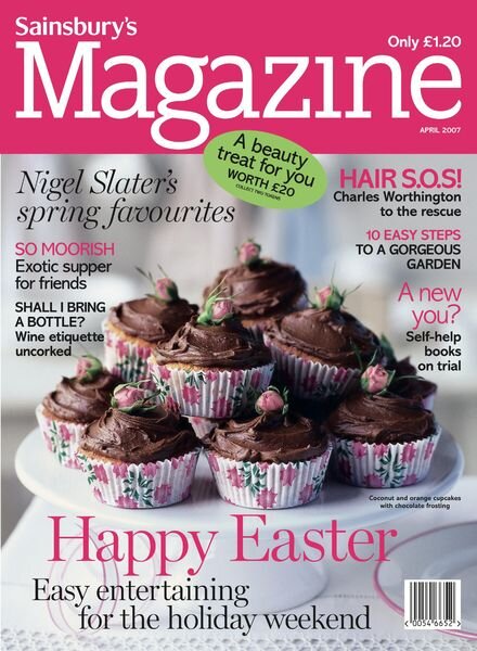 Sainsbury’s Magazine – April 2007 Cover