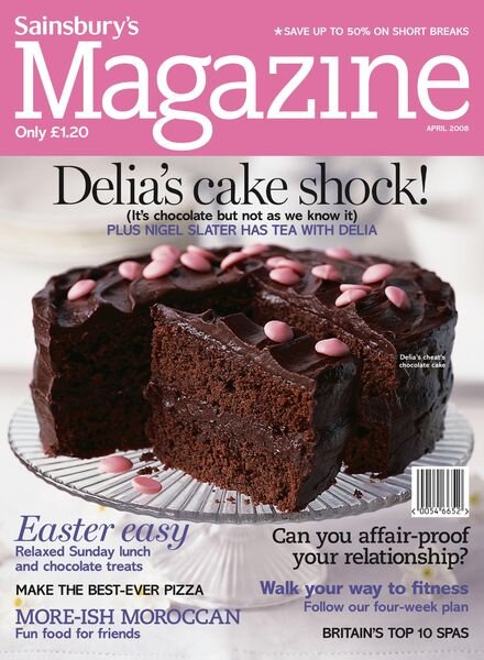 Sainsbury’s Magazine – April 2008 Cover