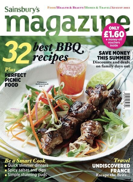 Sainsbury’s Magazine – August 2011 Cover