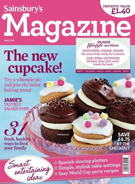 Sainsbury’s Magazine – June 2010 Cover