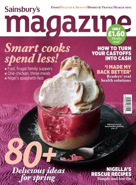 Sainsbury’s Magazine – March 2011 Cover