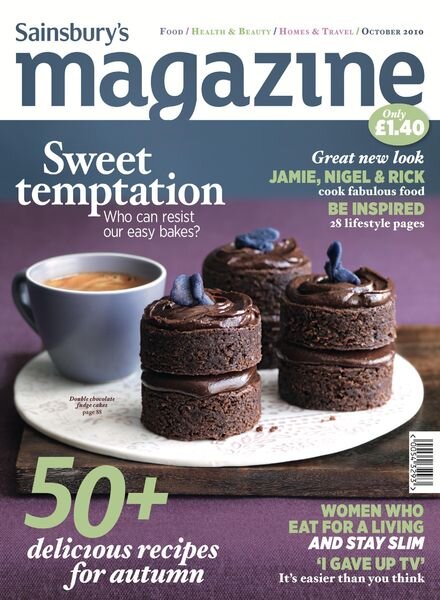 Sainsbury’s Magazine – October 2010 Cover