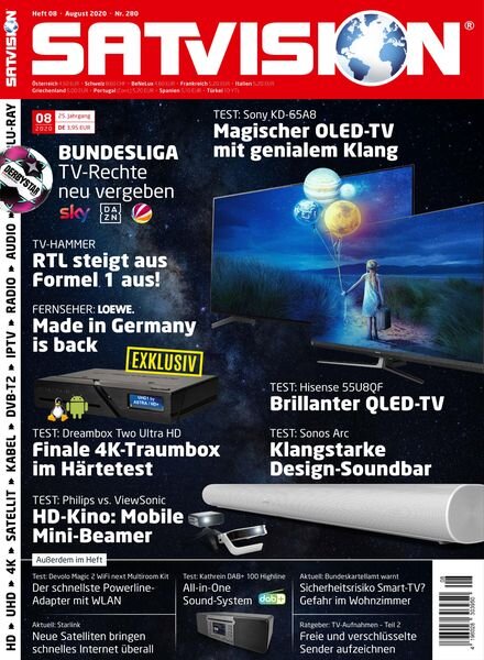 Satvision – August 2020 Cover