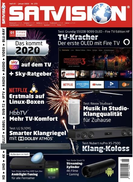 Satvision – Januar 2020 Cover
