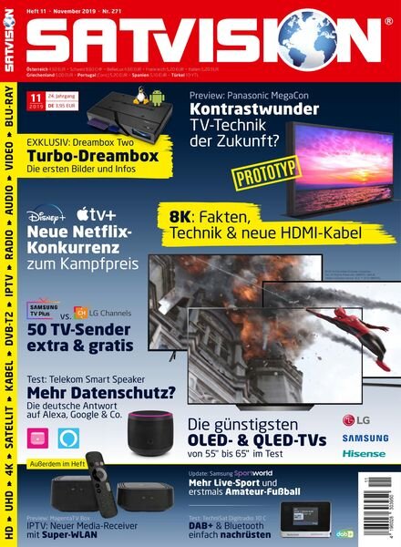 Satvision – November 2019 Cover