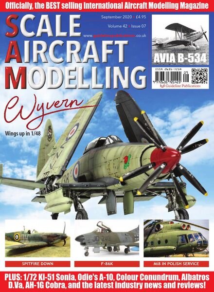 Scale Aircraft Modelling – September 2020 Cover